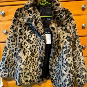 Faux fur jacket